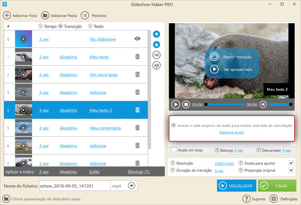 Adicionar música Adicionar música