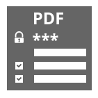 Настройки PDF