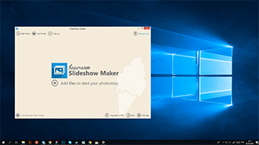 How to make a slideshow on windows 8