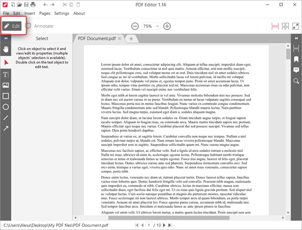 How To Edit Text In Pdf Documents Icecream Apps