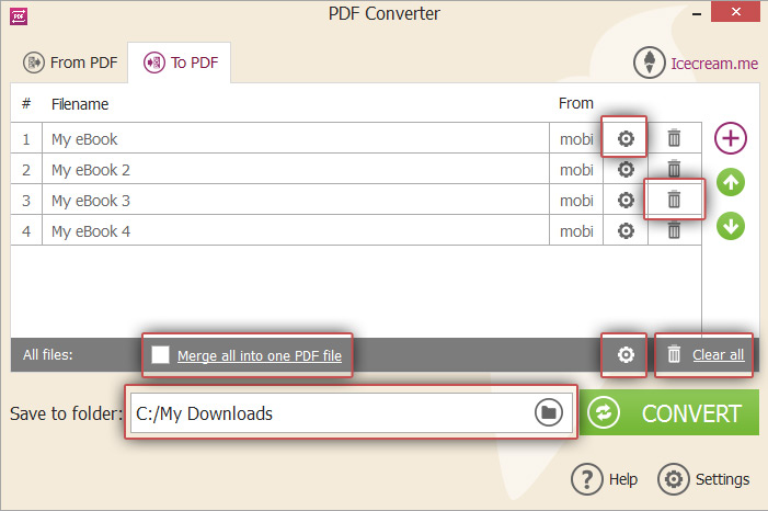 mobi to pdf converter software