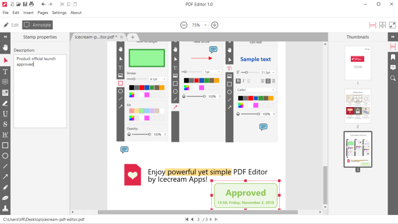 PDF Editor: Edit PDF Documents Easily and Free - Icecream Apps