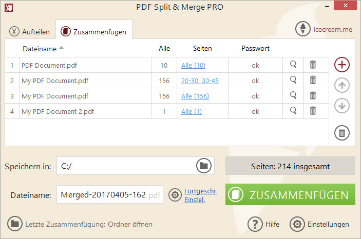 Icecream Pdf Split&merge For Mac