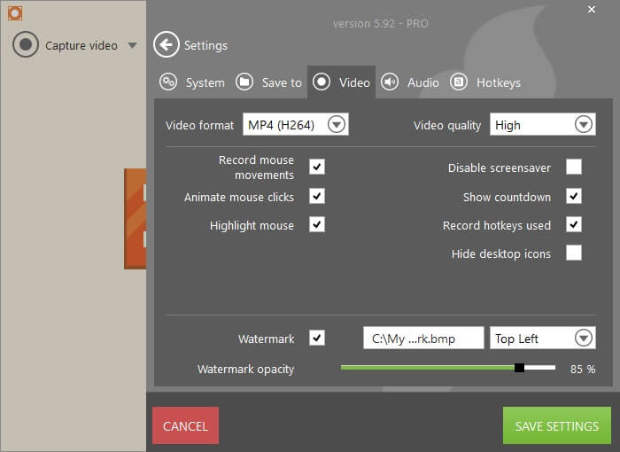 screen video capture software free download for windows 8