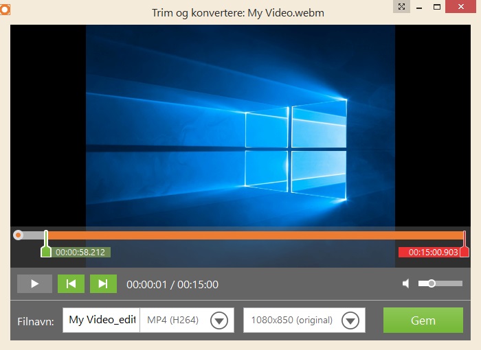 optag video på computer