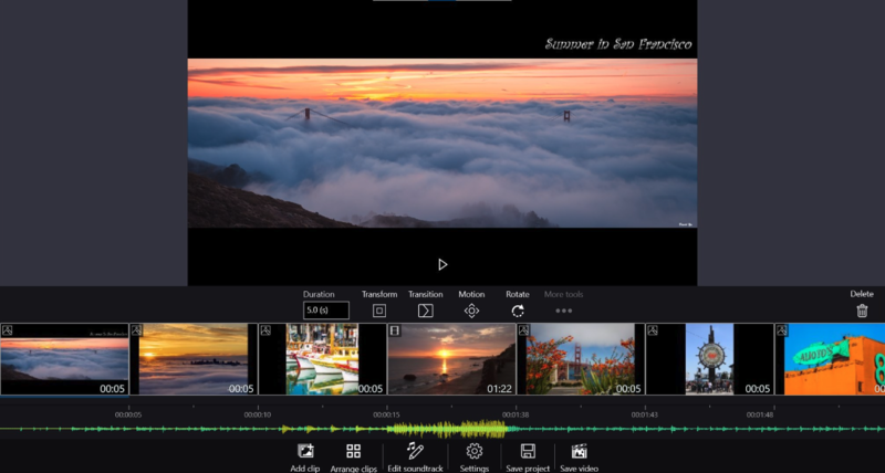 Movie Maker - free video editing software for Windows