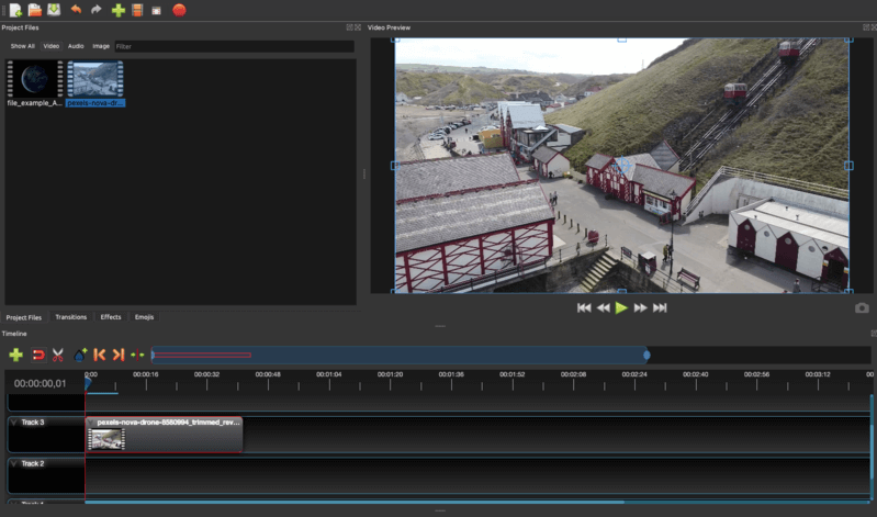 OpenShot - video editing software without watermark