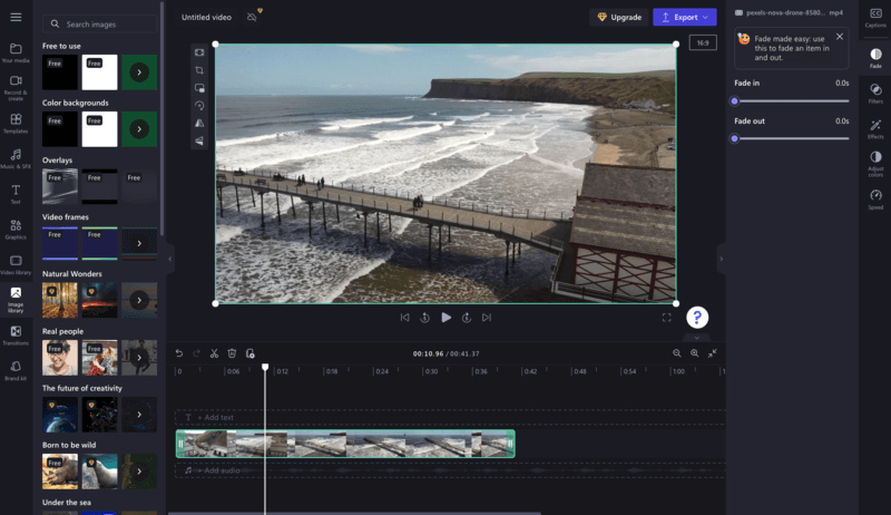 Clipchamp - free video editor with no watermark
