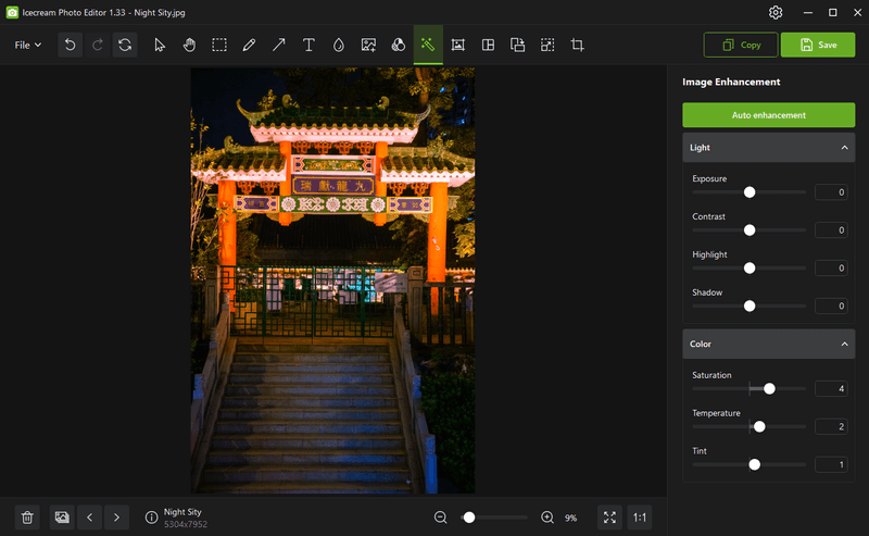 How to Adjust Color Balance Adjust Color Balance with Icecream Photo Editor