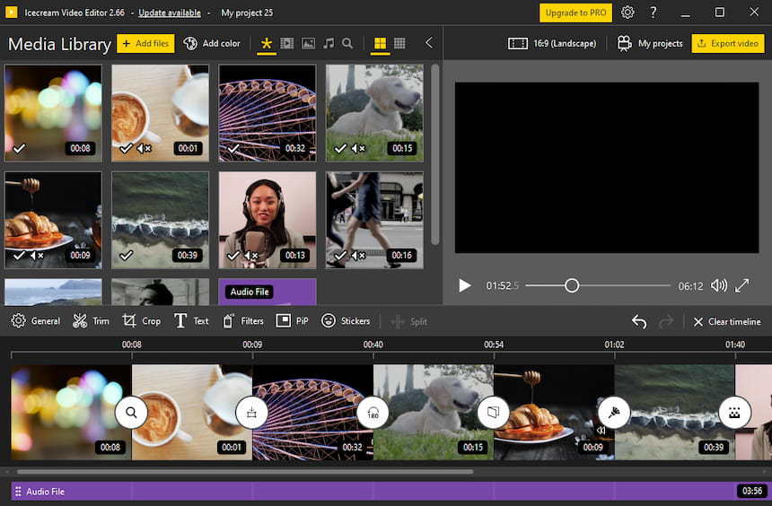 How to merge videos on Windows with Icecream Video Editor
