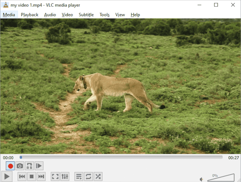 How to trim in video editor - VLC