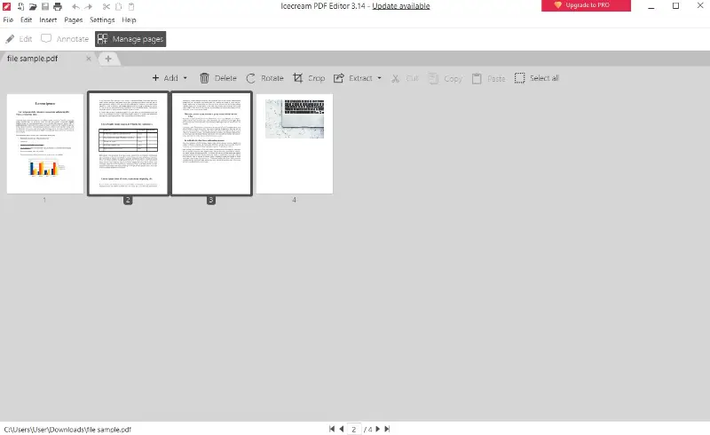 PDF ページを整理するその他のツール