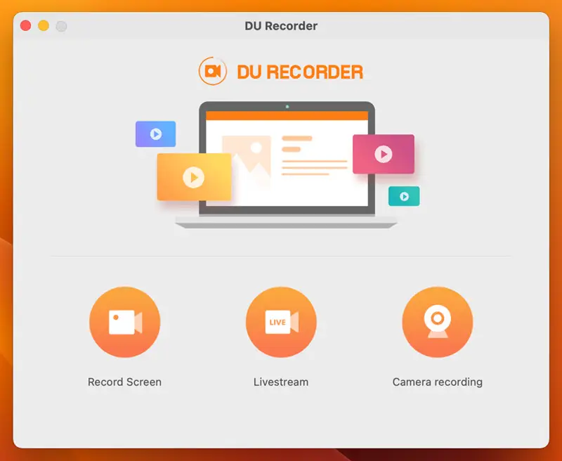 HD video recording app