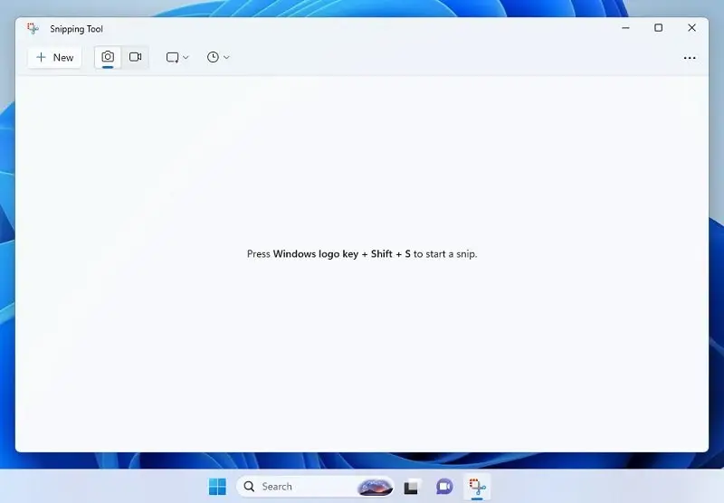 Windows 11 スニッピングツール。