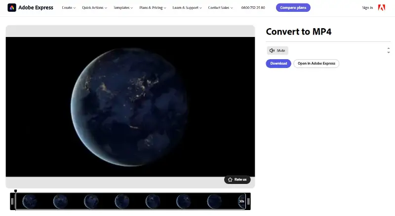 Adobe Express - free online video converter Adobe Express - free online video converter
