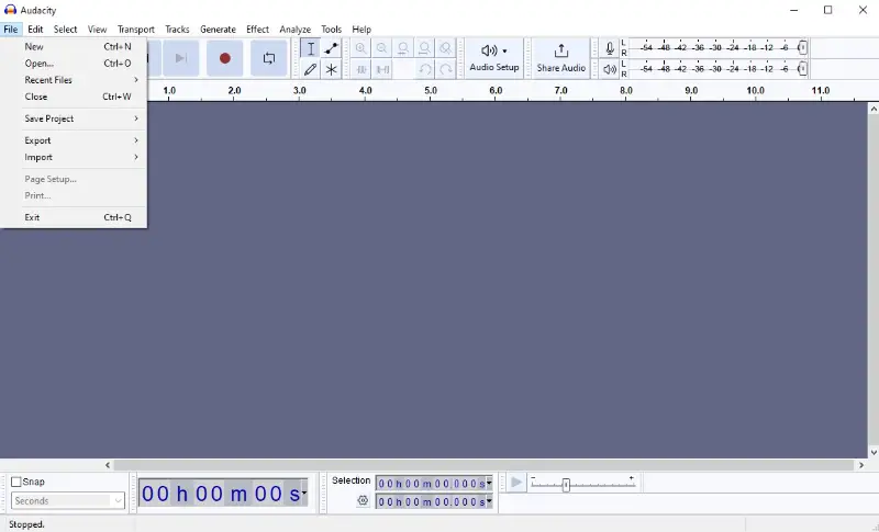 Extracting audio from video with Audacity Extracting audio from video with Audacity