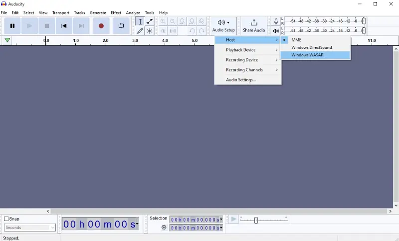 Record system audio on any OS using Audacity