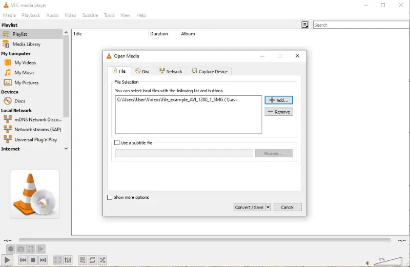 VLC Media Player - convert AVI to MP4 for free on any platform VLC Media Player - convert AVI to MP4 for free on any platform