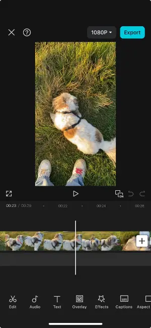 CapCut - mobile UI CapCut - mobile UI