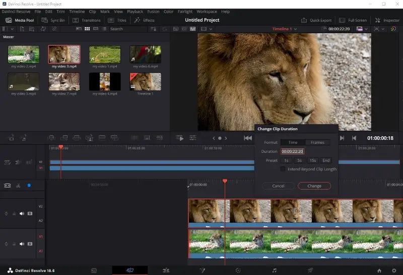 DaVinci Resolve - MKV video editor