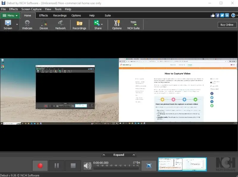 Comment enregistrer l'écran d'un PC avec Debut Video Capture