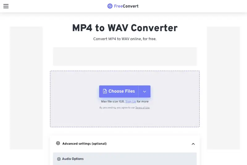 Extract audio from video using FreeConvert Extract audio from video using FreeConvert