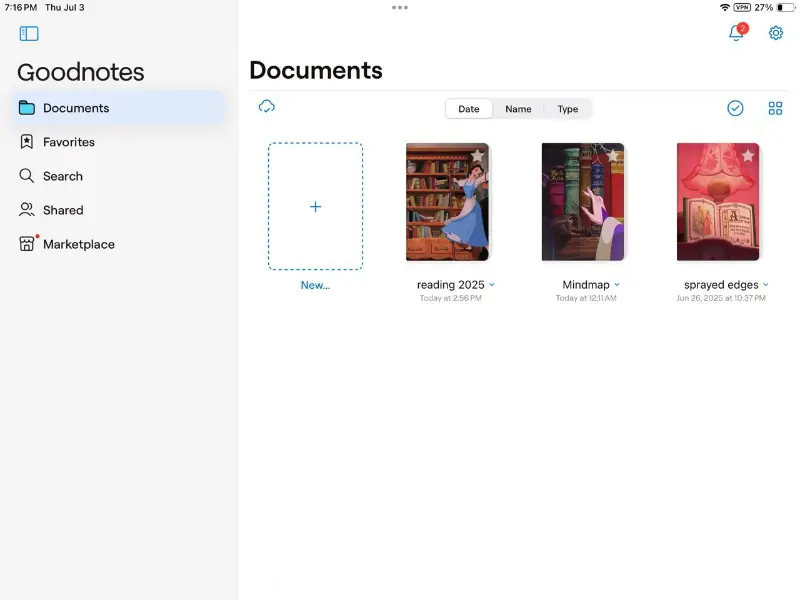 GoodNotes note-taking app interface GoodNotes note-taking app interface