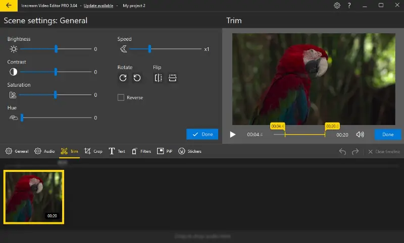 Icecream Video Editor を使って Windows 上で動画を分割