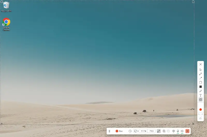 How to take clips on PC with Icecream Screen Recorder