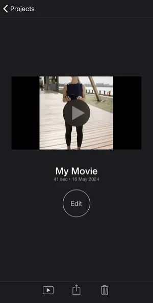 Почему iMovie обрезает видео