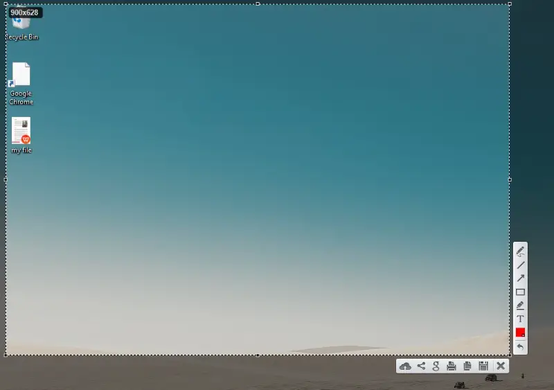Screenshot on HP laptop with Lightshot - selection tool Screenshot on HP laptop with Lightshot - selection tool