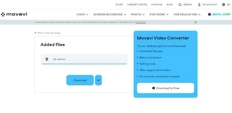 Convert videos online 6