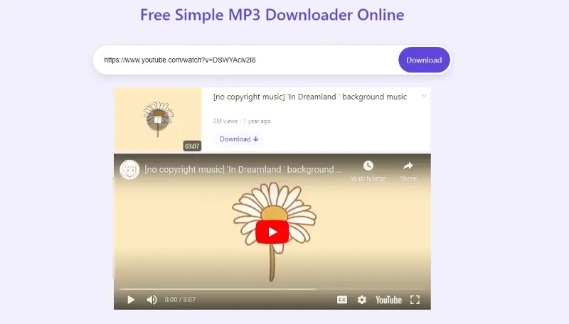 OKmusi to convert link to MP3