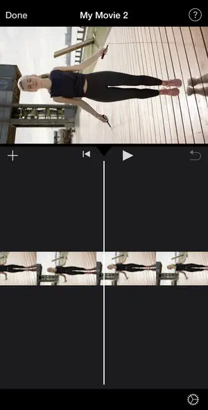 Rotate clip to avoid iMovie cropping your video on iPhone