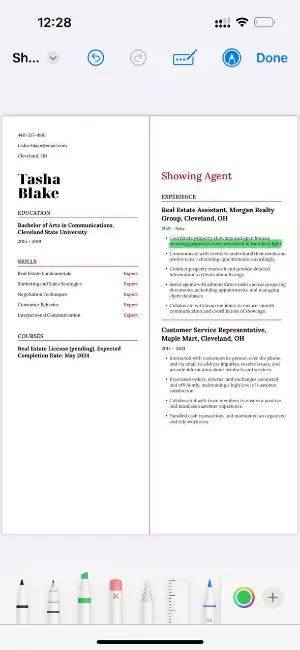 Highlighting text in PDF on iOS Files app Highlighting text in PDF on iOS Files app
