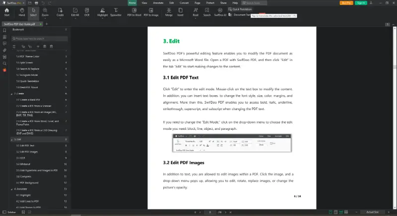 Swifdoo PDF Editor