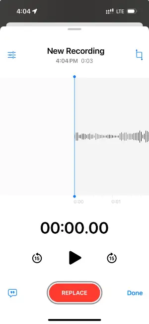 Best audio recording software for iOS - Voice Memos