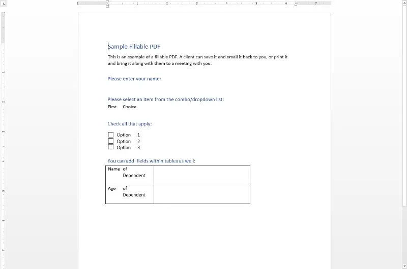 Turn PDF into DOCX using Microsoft Word