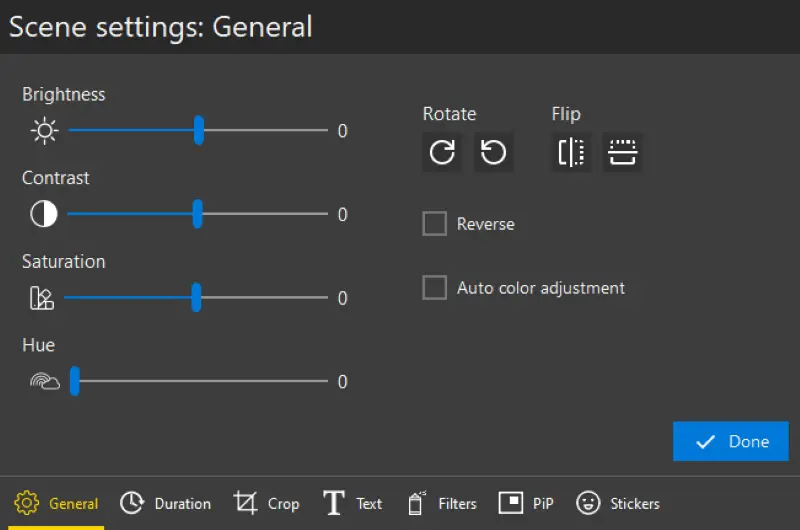 Icecream Video Editor Settings