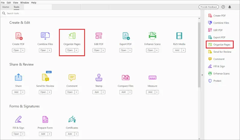 Splitting PDF into single pages in Adobe Acrobat