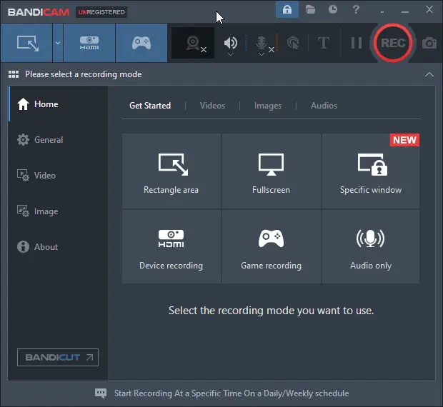 Screen recording software like OBS