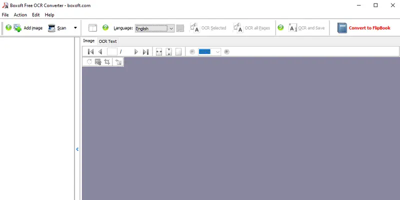 Free optical character recognition