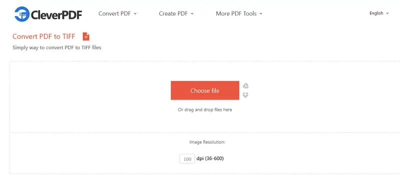 Free PDF conversion in CleverPDF