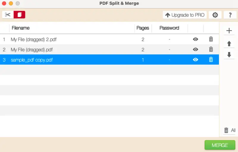 Merge PDFs on Mac with Icecream PDF Split&Merge