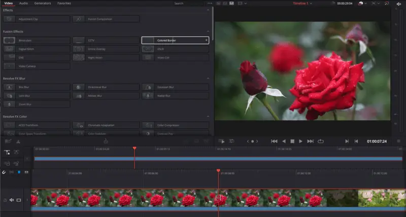 DaVinci Resolve - titres