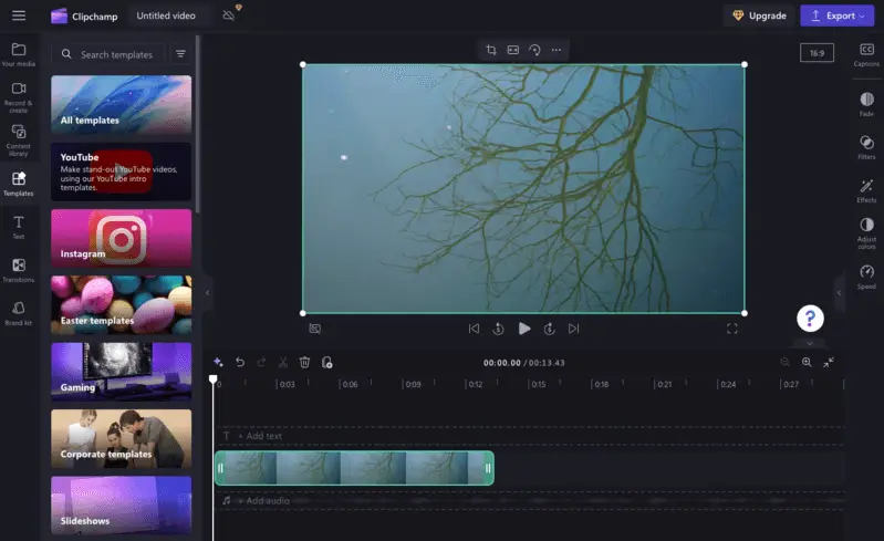 Free video editor from Microsoft