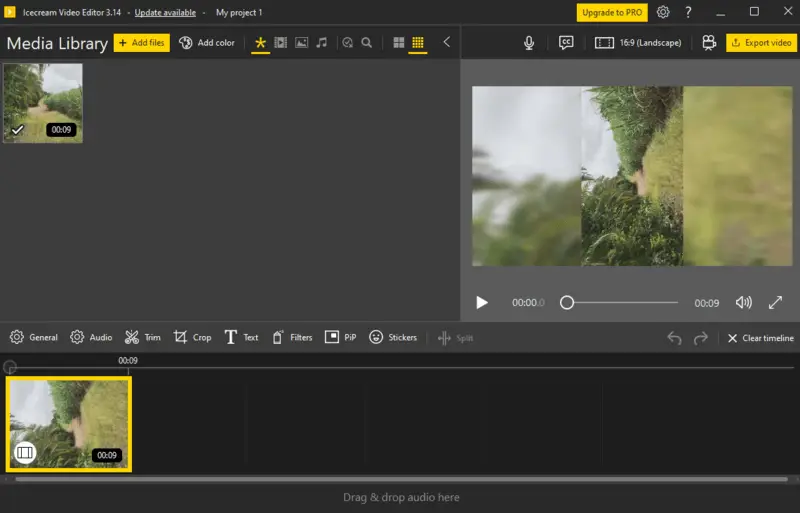 Melhor editor de vídeo gratuito - Icecream Video Editor