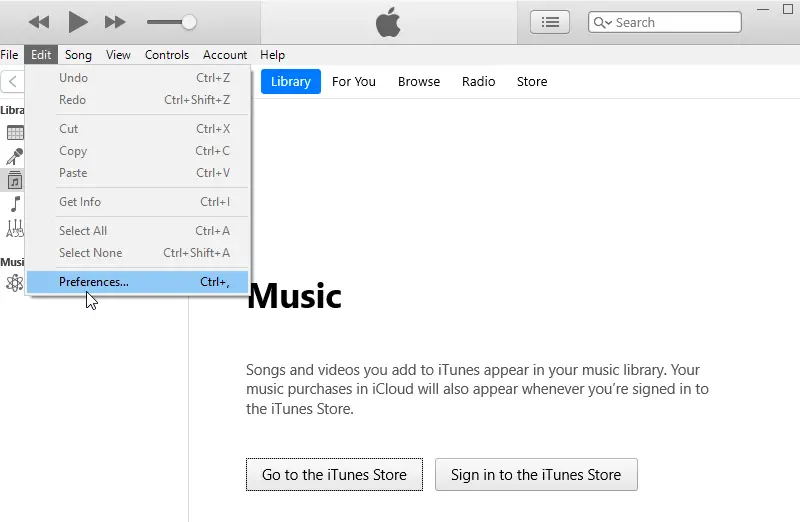  AIFF to MP3 in iTunes 2.