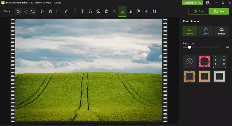Add frames with Icecream Photo Editor Add frames with Icecream Photo Editor