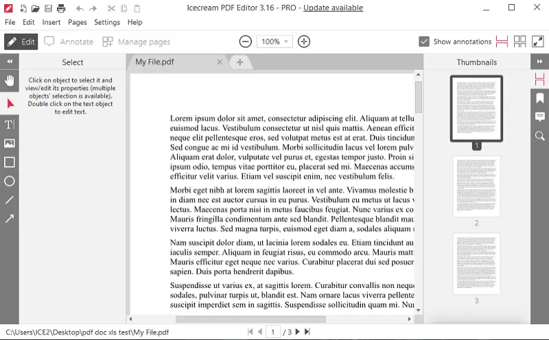 How to open a PDF with PDF Editor 2